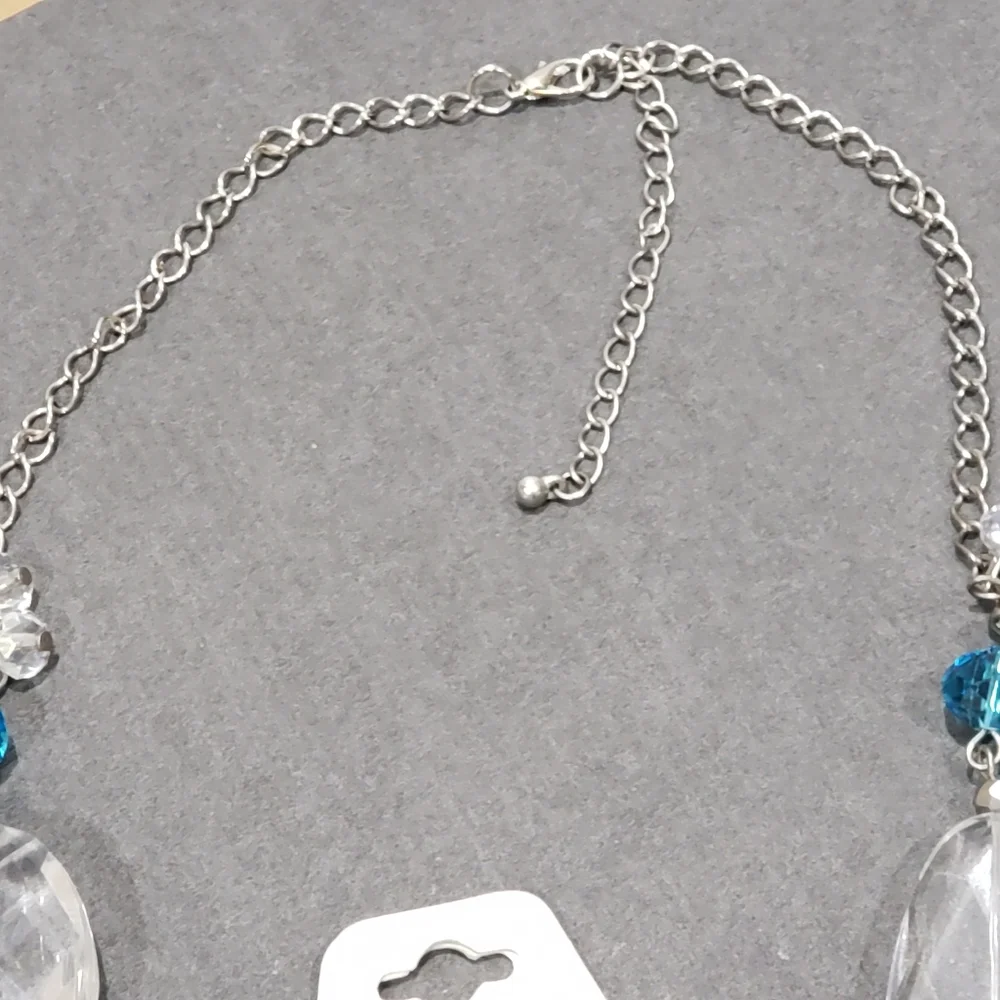New CRYSTAL BIJOUX Glass/crystal-like Beaded Necklace